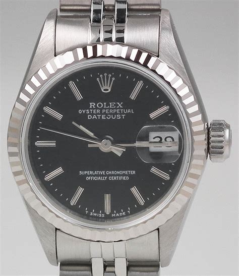 1991 ladies rolex oyster perpetual datejust stainless steel sereal number|Rolex Datejust 36 1991.